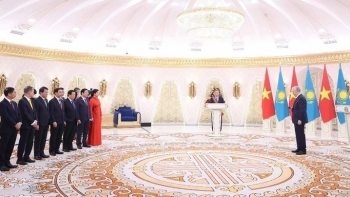 Tổng Bí thư Tô Lâm được trao Huân chương Hữu nghị Dostyk hạng Nhất tại Kazakhstan