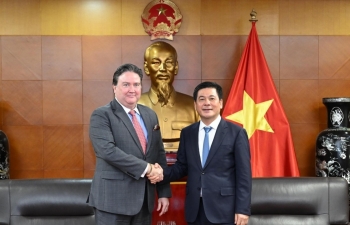 Bộ trưởng Nguyễn Hồng Diên làm việc với Đại sứ Hoa Kỳ, thúc đẩy đàm phán