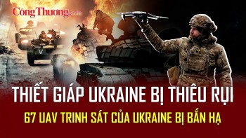 Chiến sự Nga - Ukraine tối 8/5: Thiết giáp Ukraine bị thiêu rụi ở Toretsk