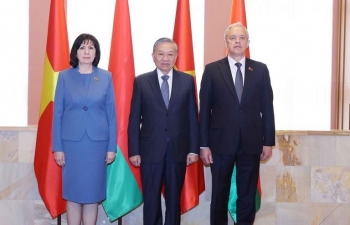 Việt Nam - Belarus nhất trí tăng kim ngạch xuất nhập  khẩu