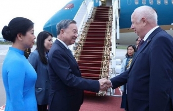 Tổng Bí thư Tô Lâm kết thúc tốt đẹp chuyến thăm Belarus