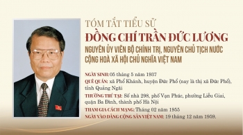 Infographic | Tóm tắt tiểu sử nguyên Chủ tịch nước Trần Đức Lương