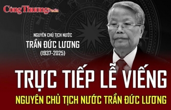 TRỰC TIẾP: Lễ Quốc tang nguyên Chủ tịch nước Trần Đức Lương