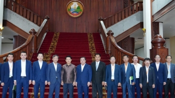 Chính phủ Lào cam kết hỗ trợ Vinachem triển khai Dự án muối mỏ Kali