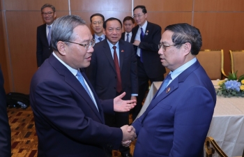 Thủ tướng Phạm Minh Chính hội đàm với Thủ tướng Trung Quốc bên lề Hội nghị ASEAN