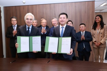 Bộ trưởng Nguyễn Hồng Diên làm việc với Giám đốc Cơ quan Năng lượng quốc tế (IEA)