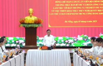 Thường trực Ban Bí thư Trần Cẩm Tú: Sắp xếp bộ máy vất vả nhưng rất vui vì dân ủng hộ