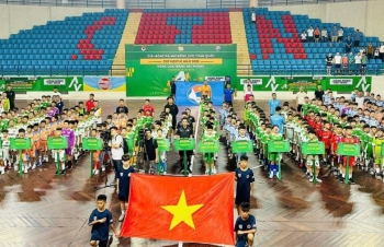 Hải Phòng: 440 vận động viên tham gia Giải bóng đá Nhi đồng toàn quốc