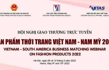 Giao thương trực tuyến sản phẩm thời trang Việt Nam - Nam Mỹ