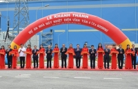 Phó Thủ tướng Trương Hoà Bình cắt băng khánh thành nhà máy nhiệt điện Vĩnh Tân 4