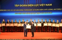EVN được nhận Huân chương Lao động hạng Nhất vì đóng góp xây dựng nông thôn mới