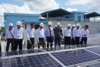 Dự án điện mặt trời áp mái đầu tiên tại phía Nam nối lưới thành công