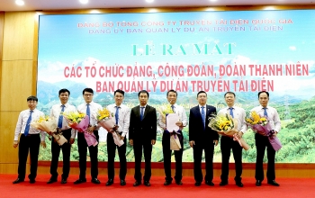 NPTPMB ra mắt Đảng bộ, Công đoàn, Đoàn thanh niên