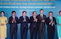 Vietnam Airlines kỷ niệm 15 năm đường bay thẳng Việt Nam - Nga