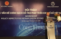 Xây dựng, điều chỉnh chính sách để hỗ trợ kinh tế số phát triển là nhiệm vụ trọng tâm