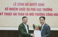 Trao quyết định bổ nhiệm Phó Cục trưởng Cục Kỹ thuật an toàn và Môi trường công nghiệp