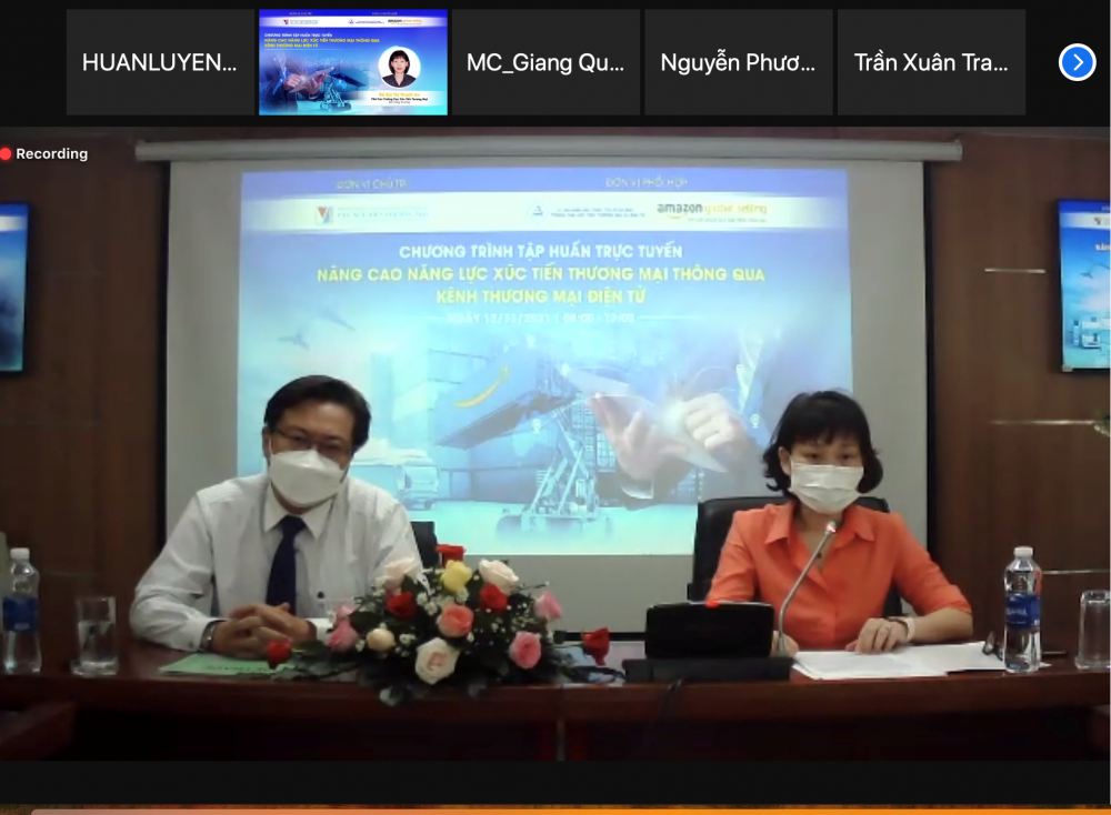 Nâng cao năng lực xúc tiến thương mại thông qua kênh thương mại điện tử