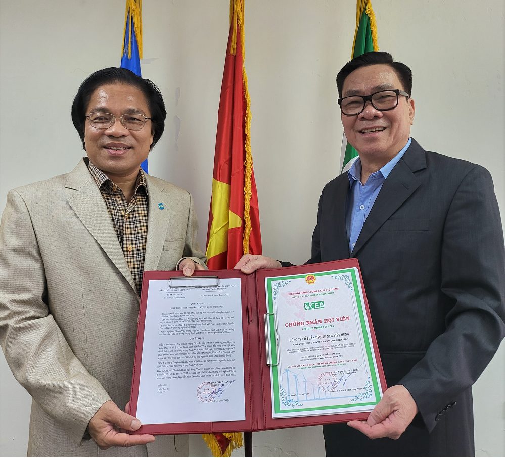 Văn phòng đại diện Hiệp hội năng lượng sạch tại TP. Hồ Chí Minh có thêm nhân sự