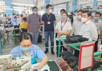 TP. Hồ Chí Minh: Tăng cường kiểm soát, đảm bảo an toàn phòng chống dịch Covid-19 tại các khu chế xuất, khu công nghiệp