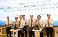 TP. Hồ Chí Minh tiên phong triển khai mô hình “phòng họp không giấy”