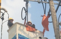 TP. Hồ Chí Minh đảm bảo an toàn điện mùa mưa bão