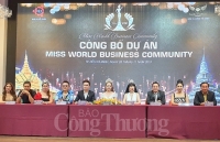 Khởi động cuộc thi Hoa hậu Cộng đồng doanh nhân thế giới 2020