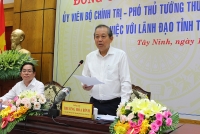 Tây Ninh cần tập trung chống buôn lậu qua biên giới, phòng chống gian lận thương mại