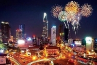 TP. Hồ Chí Minh đông nghẹt người tại các điểm vui chơi giải trí