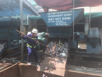 TP. Hồ Chí Minh: Tiêu hủy lô hàng giả trị giá hơn 1 tỷ đồng