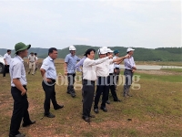 Kiểm tra công tác bồi thường và tái định cư tại Trung tâm Điện lực Quảng Trạch