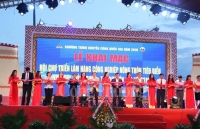 Khai mạc Hội chợ triển lãm hàng công nghiệp nông thôn tiêu biểu khu vực miền Trung - Tây Nguyên năm 2019