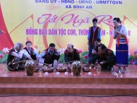 Quảng Ngãi: Đồng bào Cor vui mừng đón Tết Ngã Rạ