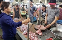 Người dân dần chấp nhận thịt heo đông lạnh nhập khẩu