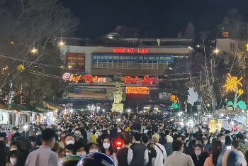 Lâm Đồng: Hoạt động du lịch và dịch vụ hồi phục ấn tượng trong quý I