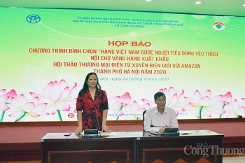 Hà Nội: Nhiều điểm mới trong Chương trình bình chọn “Hàng Việt Nam được người tiêu dùng yêu thích” năm 2020