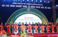 Hội chợ Nông nghiệp quốc tế đồng bằng Bắc Bộ năm 2019: Thúc đẩy nông sản các địa phương phát triển
