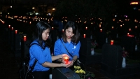 Tuổi trẻ Thủ đô thắp nến tri ân các anh hùng liệt sỹ