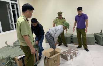 QLTT Quảng Ninh: Thu giữ lô hàng thuốc lá điện tử nhập lậu trị giá 1,7 tỷ đồng
