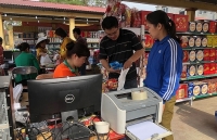 Hapro đem hàng Việt về địa phương dịp Tết
