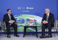 Thủ tướng tiếp Thủ tướng Australia và Chủ tịch Ủy ban châu Âu