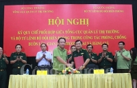 Tổng cục Quản lý thị trường ký Quy chế phối hợp với Bộ tư lệnh Bộ đội biên phòng