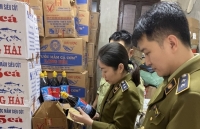 Quản lý thị trường Nghệ An tịch thu hơn 3.000 chai nước mắm giả