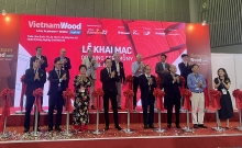 Khai mạc triển lãm quốc tế về máy móc và thiết bị công nghiệp chế biến gỗ VietnamWood 2022