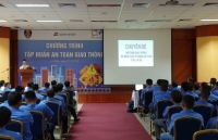 PTI phối hợp với công an Hà Nội tổ chức khóa tập huấn an toàn giao thông cho lái xe