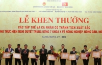 Agribank nhận bằng khen về thành tích xuất sắc trong thực hiện “tam nông”