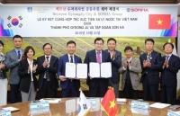 Tập đoàn Sơn Hà nhận chuyển giao công nghệ xử lý nước thải từ Hàn Quốc