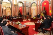 Chủ tịch nước gặp mặt doanh nghiệp đạt Thương hiệu Quốc gia 2014