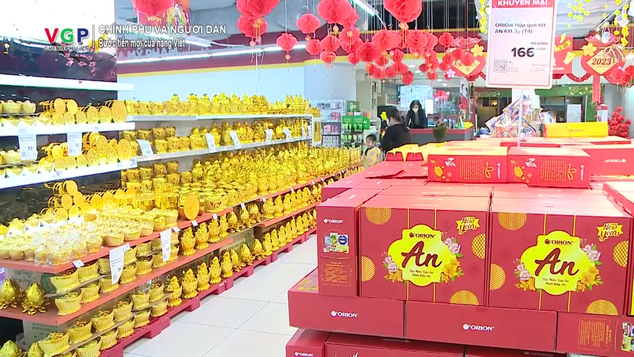 Bước tiến mới của hàng Việt