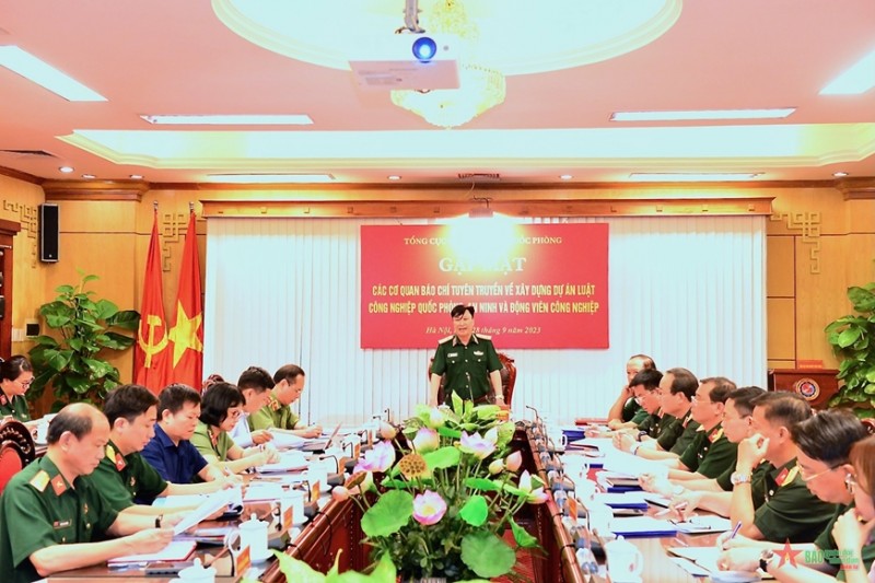 Tuyên truyền “trúng và đúng” về dự án Luật công nghiệp quốc phòng, an ninh và động viên công nghiệp