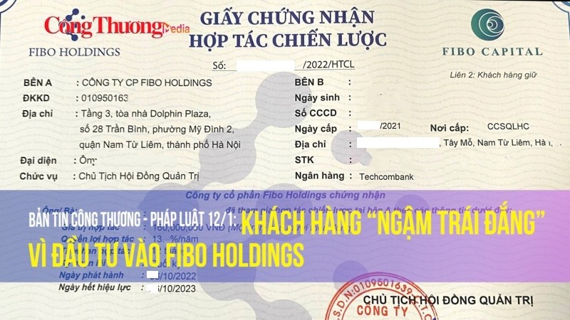 Khách hàng “ngậm trái đắng” vì đầu tư vào Fibo Holdings